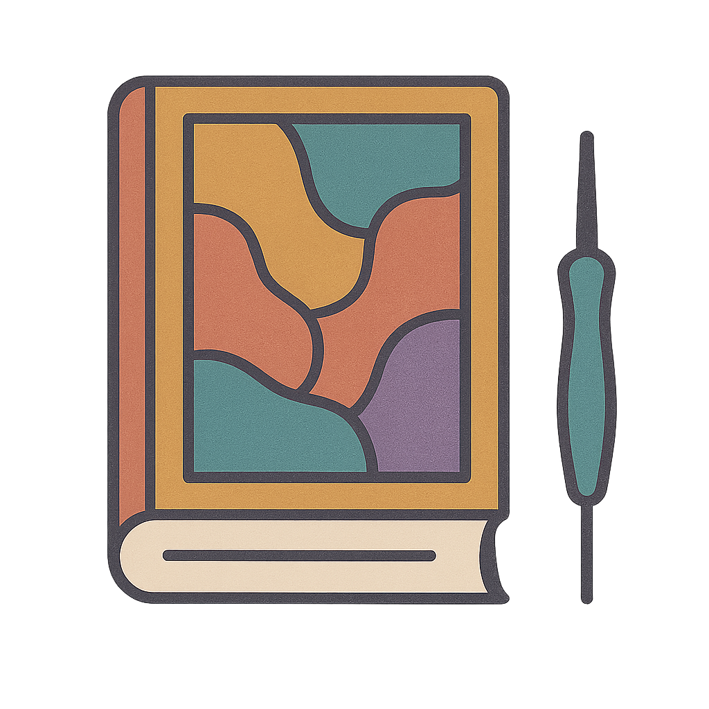 Abstract Art Punch Needle Project Book