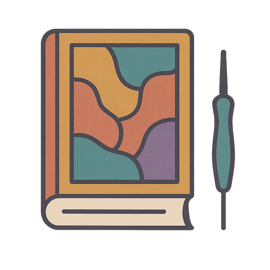 Abstract Art Punch Needle Project Book