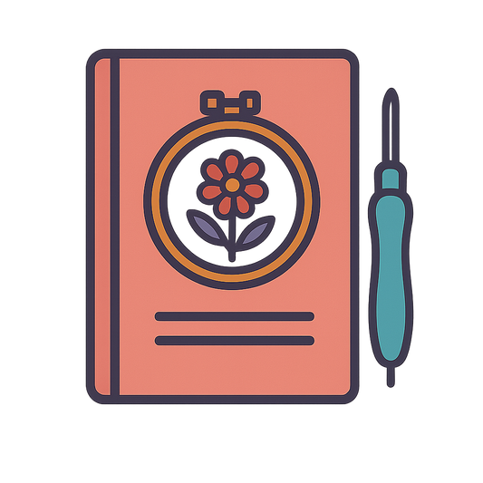 Floral Punch Needle Design Notes